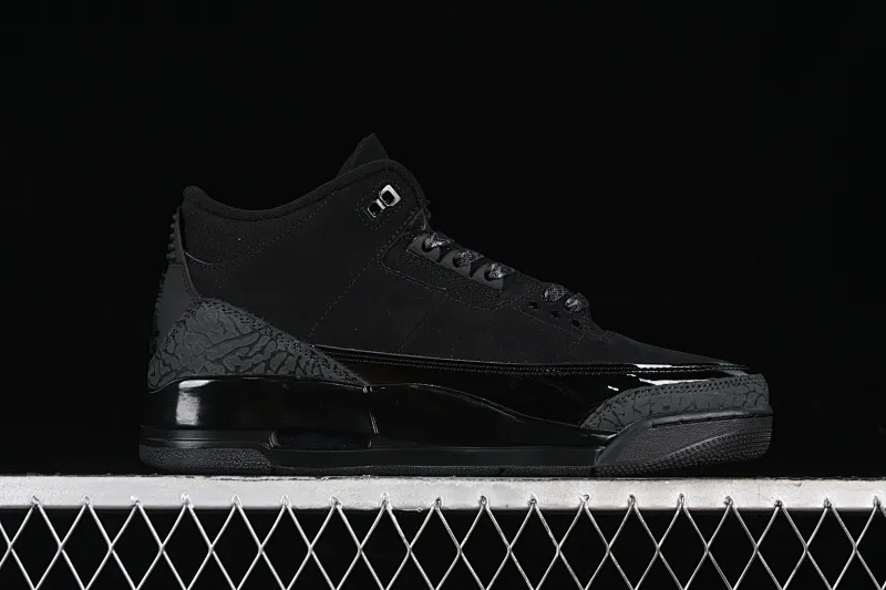 All categories Air Jordan Jordan series basketball shoes Air Jordan 3 OG version Air Jordan 3 Retro AJ3 Joe 3 midnight black retro basketball shoes CT8532-001